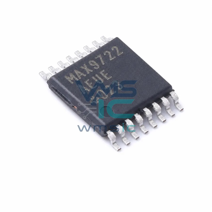 MAX9722AEUE+T DirectDrive Stereo Headphone Amplifier MAX9722AEUE TSSOP-16