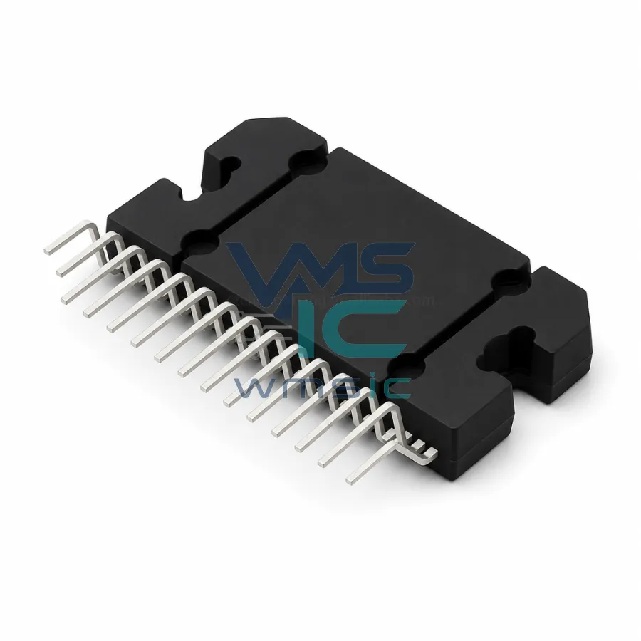 4 x 45 W功率放大器，具備完整I2C诊断、高效率和低電壓运行 TDA75610SEP FLEXIWATT-27
