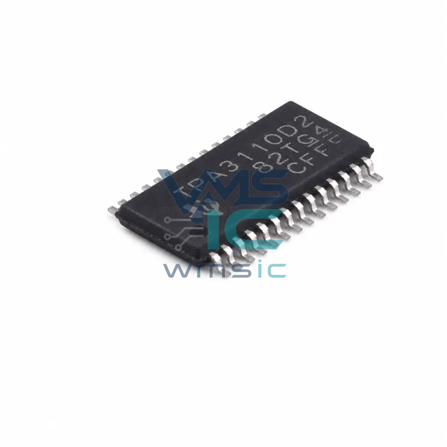 TPA3110D2PWPR 15W Stereo Class-D Audio Power Amplifier TPA3110D2PWPR HTSSOP-28-EP