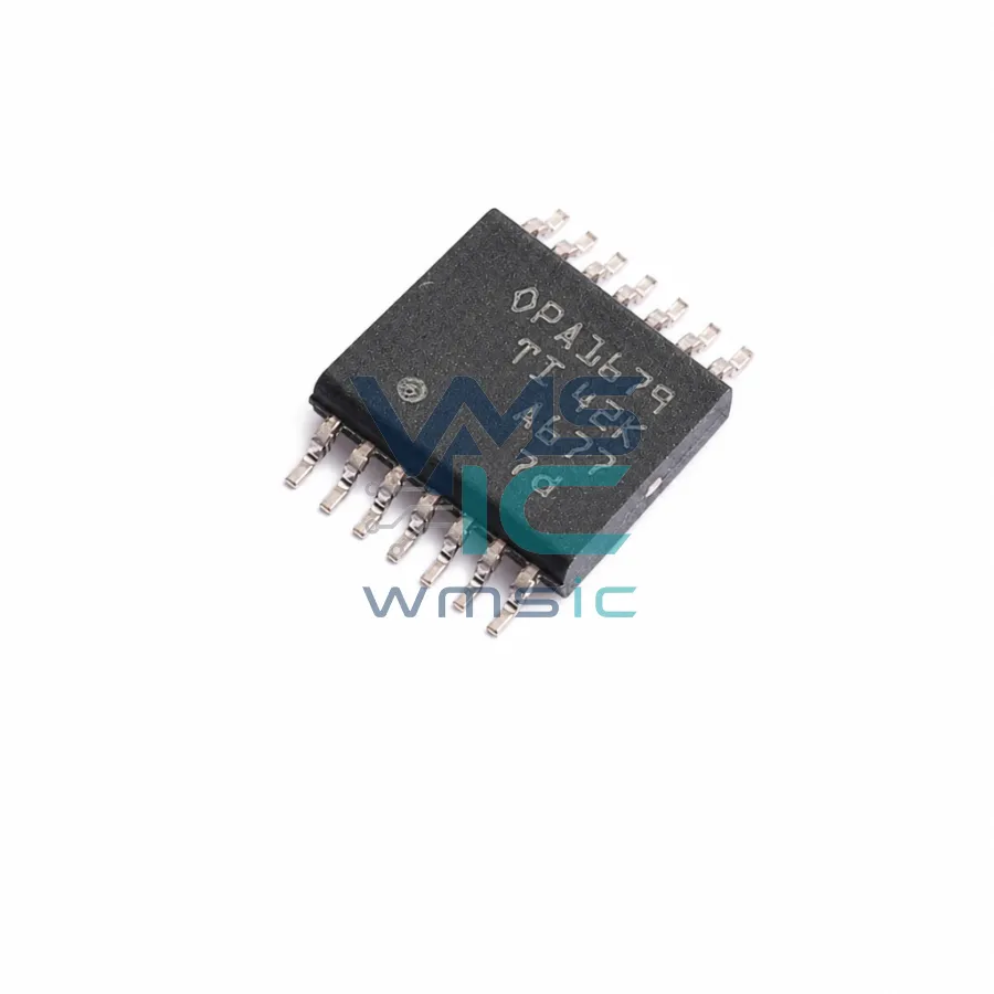 OPA1679IPWR Low Distortion Quad Audio Operational Amplifier OPA1679IPWR TSSOP-14