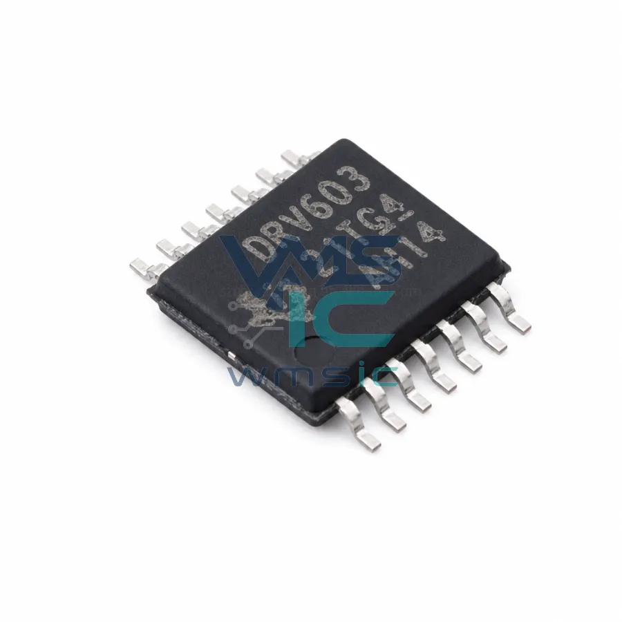 DRV603PWR 3-VRMS Adjustable Gain Line Driver DRV603PWR TSSOP-14