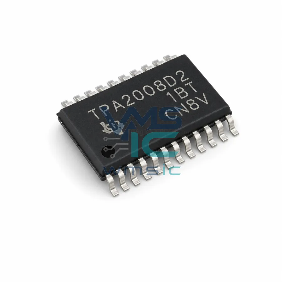 TPA2008D2PWPR 3W Stereo Class-D Audio Power Amplifier TPA2008D2PWPR HTSSOP-24-EP