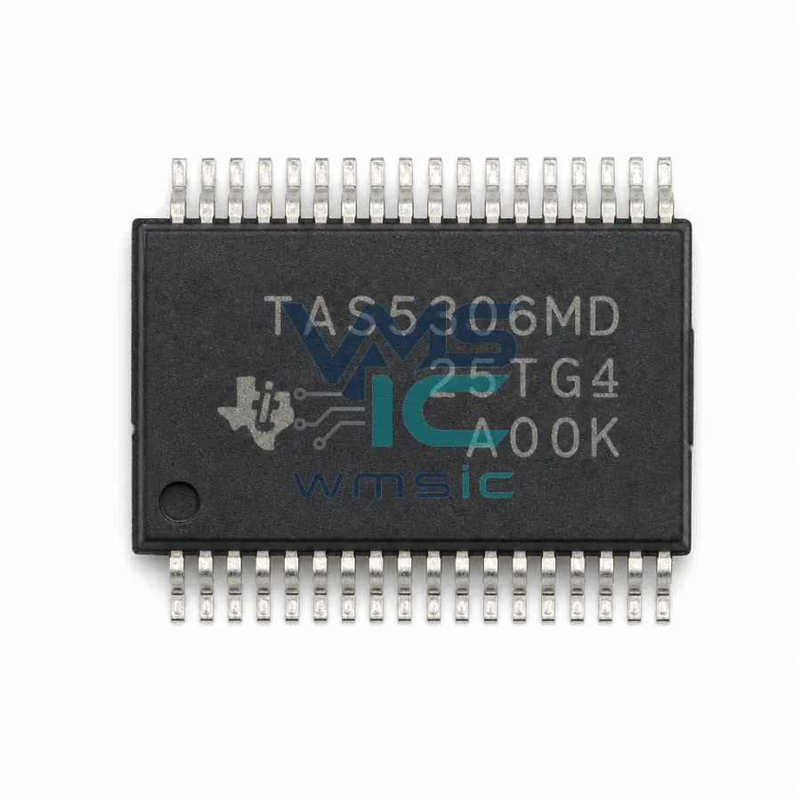 TAS5806MDDCPR Inductor-Free Digital Input Stereo Class-D Amplifier TAS5806MDDCPR HTSSOP-38-EP-4.4mm