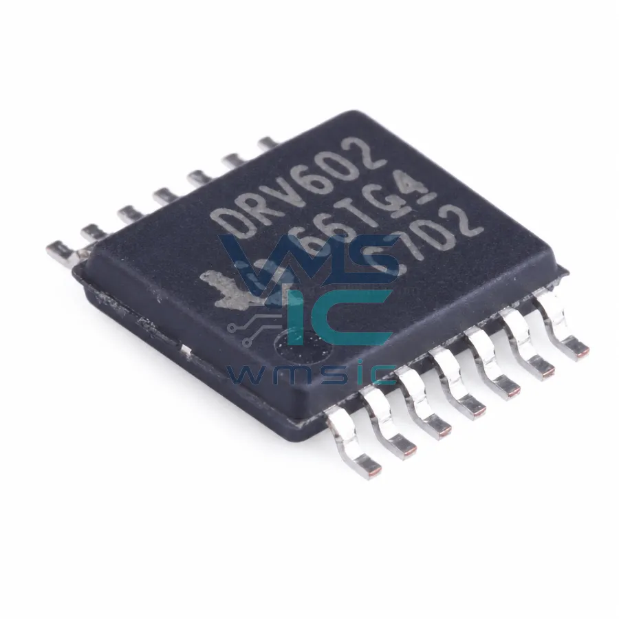 DRV602PWR Pop-Free 3Vrms Adjustable Gain Line Driver DRV602PWR TSSOP-14