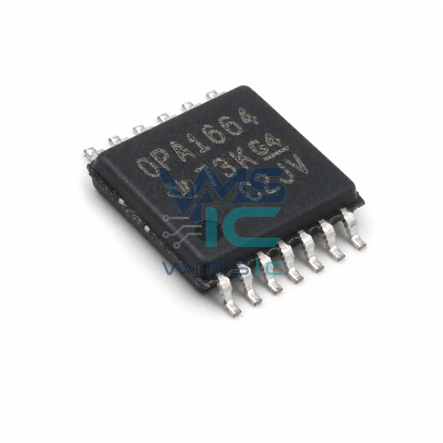 OPA1664AIPWR Low Power Low Noise Bipolar Input Audio Op-Amp OPA1664AIPWR TSSOP-14