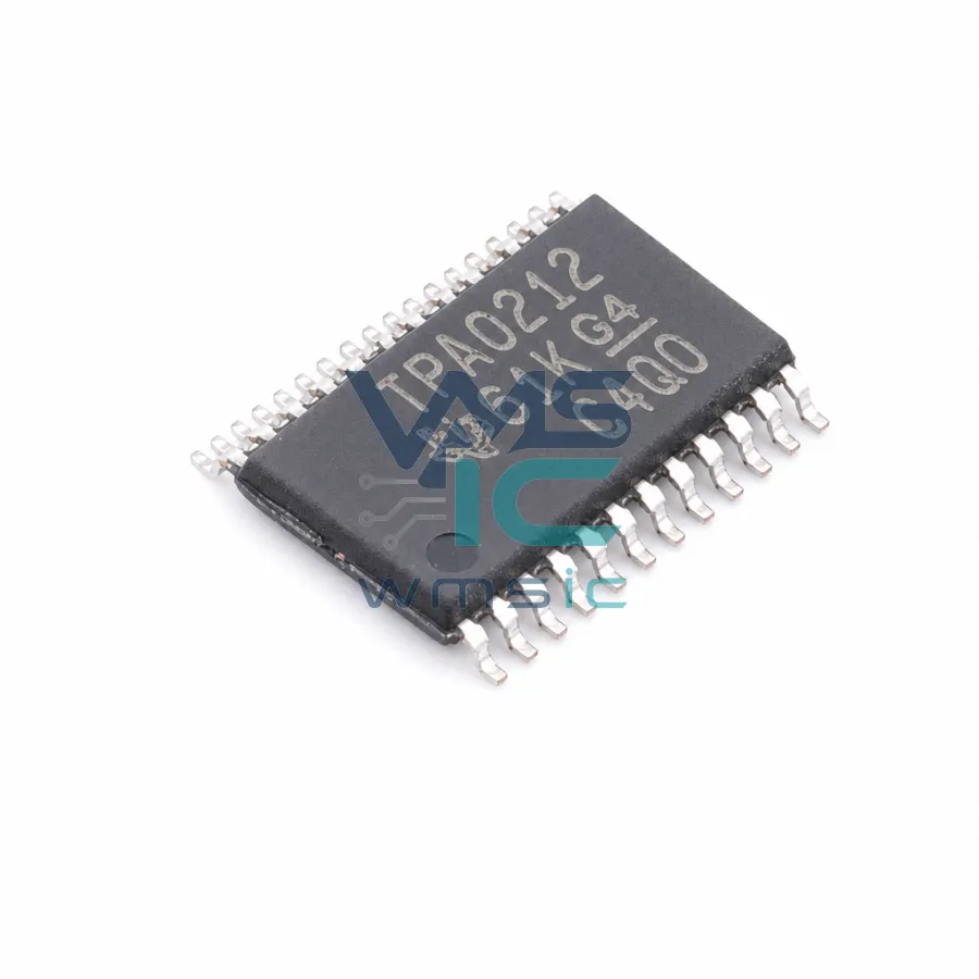 TPA0212PWPR 2.6W Stereo Class-AB Audio Power Amplifier TPA0212PWPR HTSSOP-24-EP