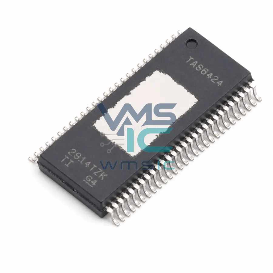 TAS6424QDKQQ1 2-MHz Digital Input 4-Channel Automotive Class-D Amp TAS6424QDKQQ1 HSSOP-56-EP-300mil