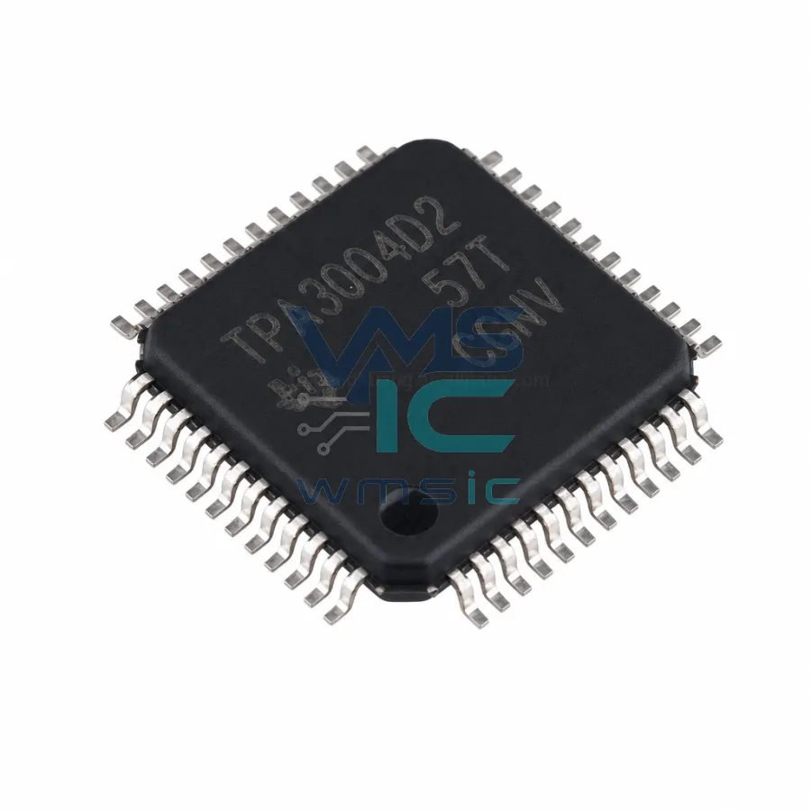 TPA3004D2PHPR 12W Stereo Class-D Audio Power Amplifier TPA3004D2PHPR HTQFP-48(7x7)