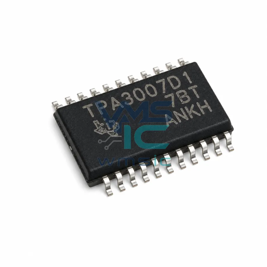 TPA3007D1PW 6.5W Mono Class D Audio Power Amplifier TPA3007D1PW TSSOP-24