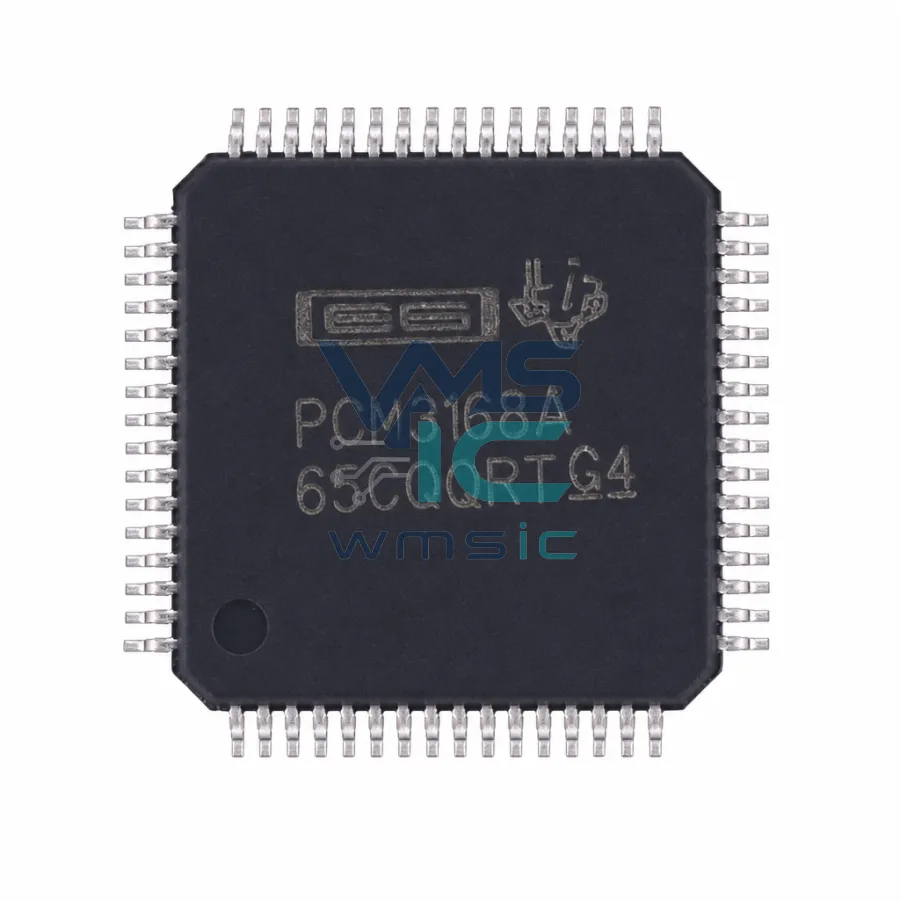 PCM3168APAPR 24-Bit 96kHz/192kHz 6-In/8-Out Audio Codec PCM3168APAPR TQFP-64(10x10)