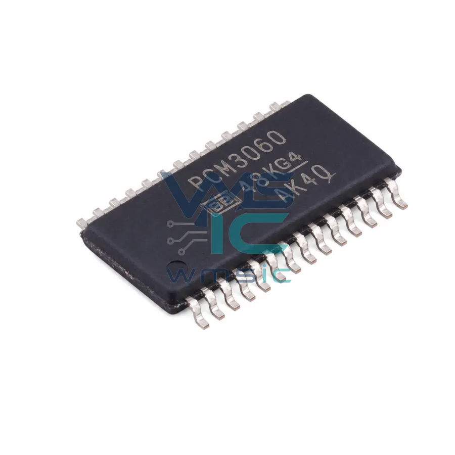 PCM3060PW 24-Bit 96kHz/192kHz Asynchronous Stereo Audio Codec PCM3060PW TSSOP-28