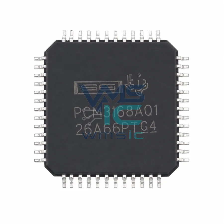 PCM3168ATPAPRQ1 Automotive 24-Bit 192kHz 6-In/8-Out Codec PCM3168ATPAPRQ1 HTQFP-64(10x10)