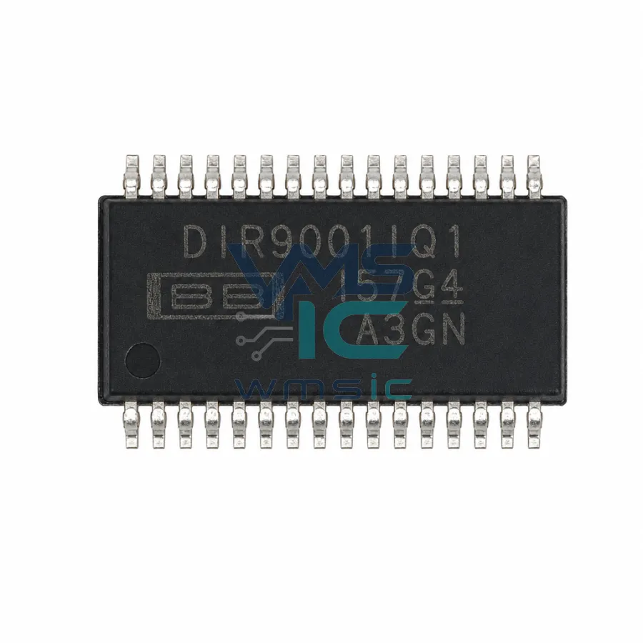 DIR9001IPWQ1 Automotive 96kHz 24-Bit Audio Interface Receiver DIR9001IPWQ1 TSSOP-28
