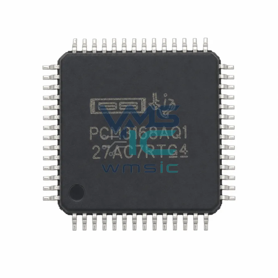 PCM3168ATPAPQ1 Automotive 24-Bit 192kHz 6-In/8-Out Codec PCM3168ATPAPQ1 HTQFP-64(10x10)