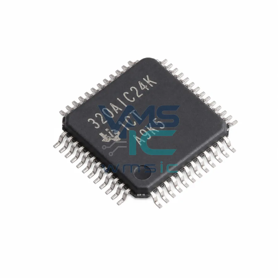 TLV320AIC24KIPFBR 16-Bit 26ksps Dual Channel Codec TLV320AIC24KIPFBR TQFP-48(7x7)