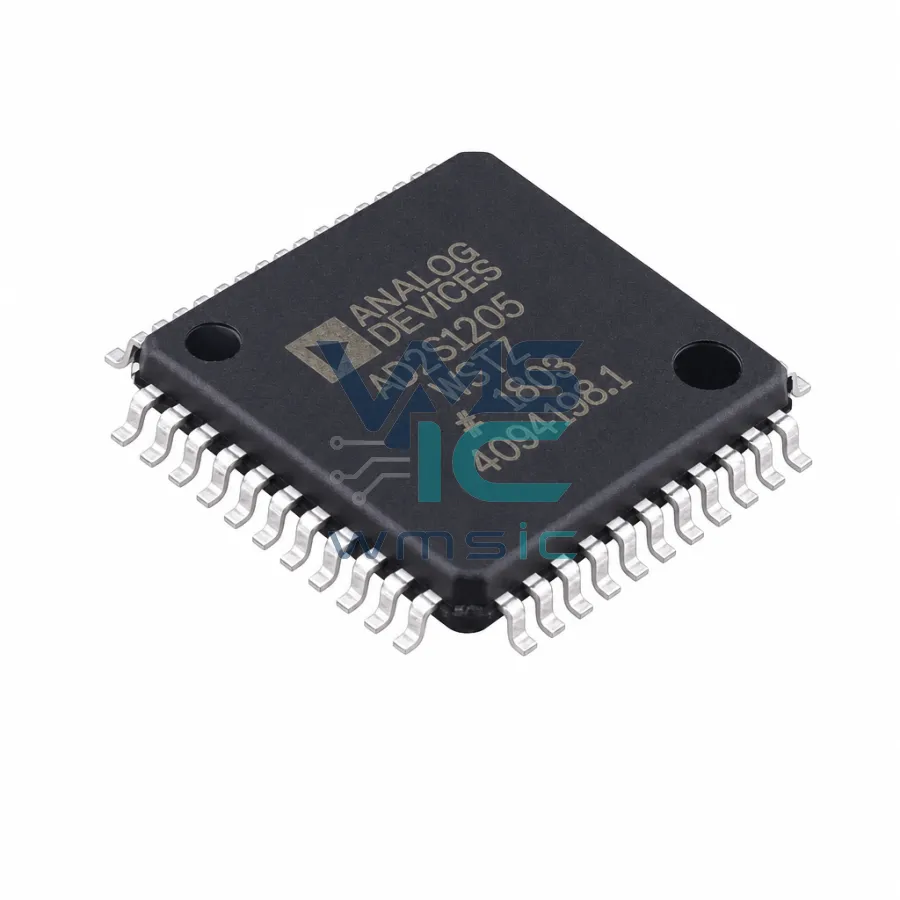 12位R/D轉换器，内置参考振荡器 AD2S1205WSTZ LQFP-44(10x10)