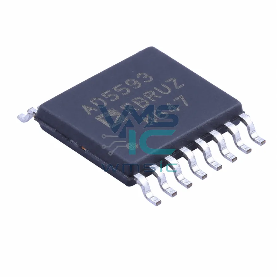 8通道可配置ADC/DAC，帶片上参考電壓和I2C接口 AD5593RBRUZ TSSOP-16