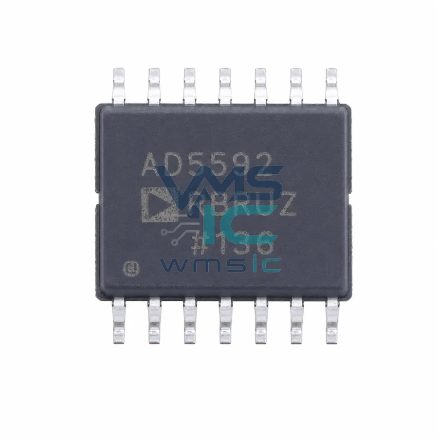 8通道、12位、可配置ADC/DAC，帶片上参考電壓和SPI接口 AD5592RBRUZ TSSOP-16