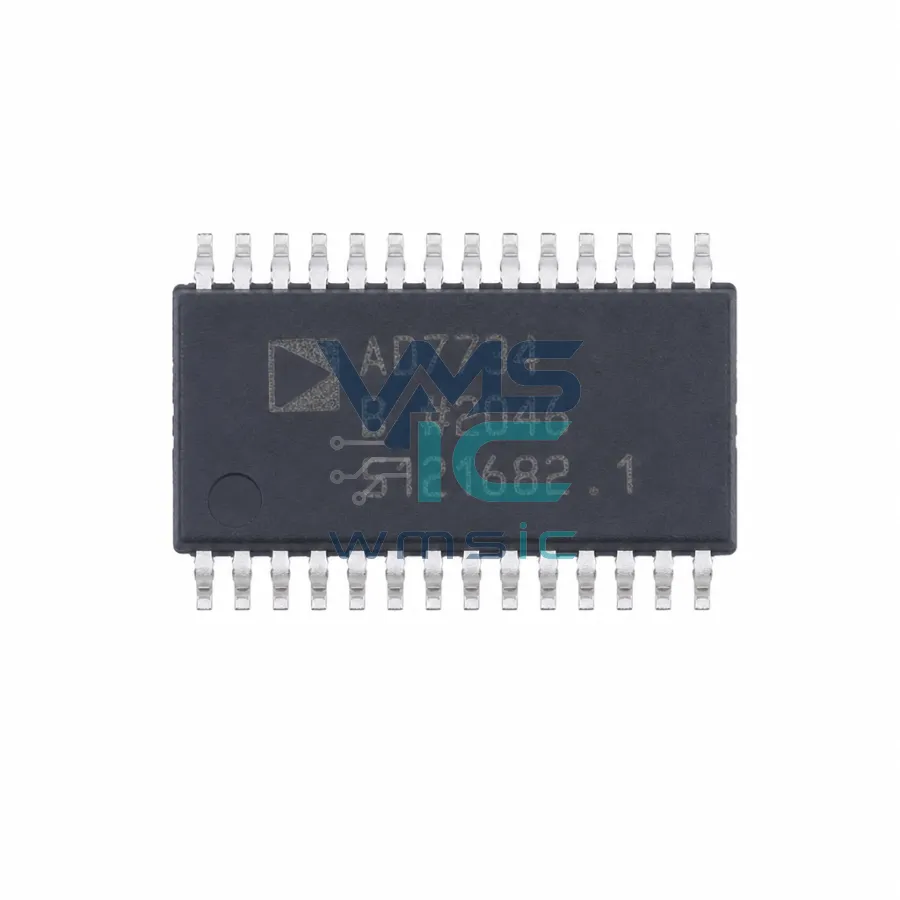4通道，±10 V输入範圍，高吞吐量，24位Σ-Δ ADC AD7734BRUZ TSSOP-28