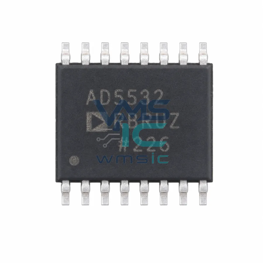 内置片内基准電壓源和SPI接口的8通道、12位、可配置ADC/DAC AD5592RBRUZ TSSOP-16