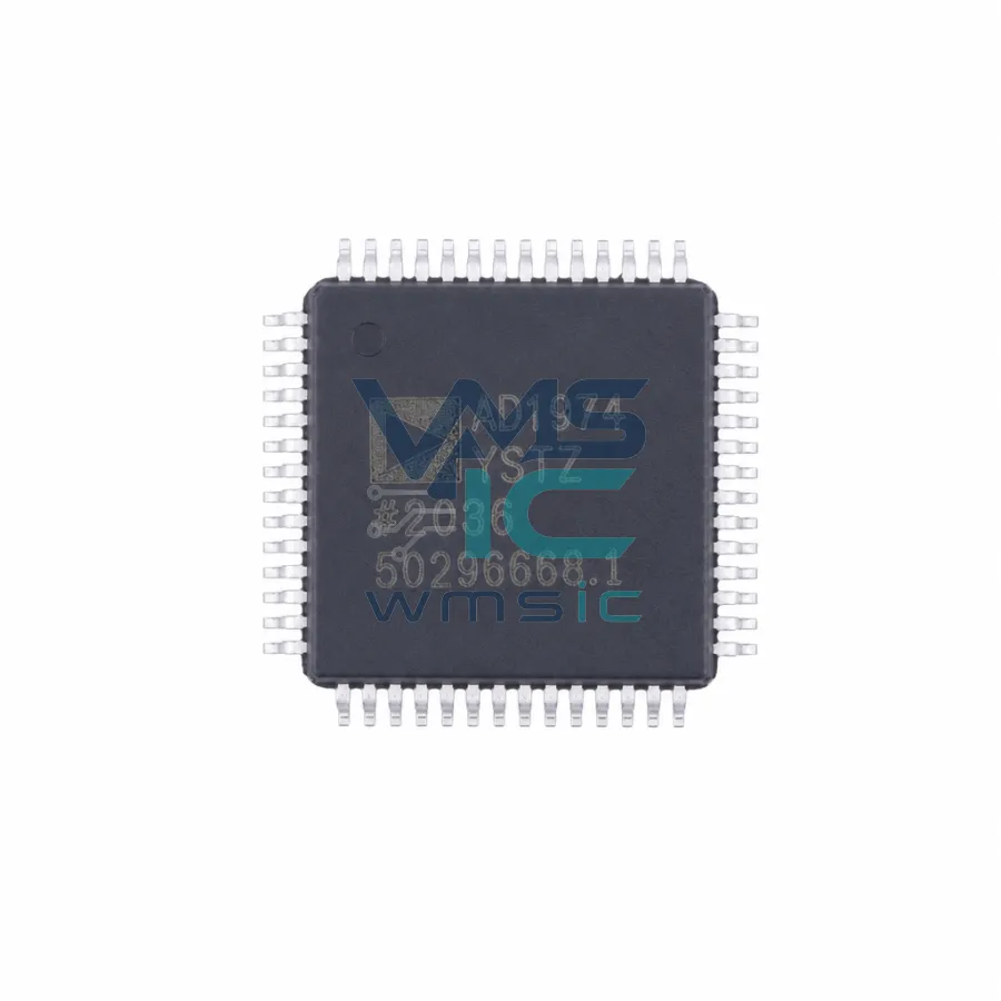 四路ADC，内置PLL，192 kHz，24位编解码器 AD1974YSTZ LQFP-48(7x7)