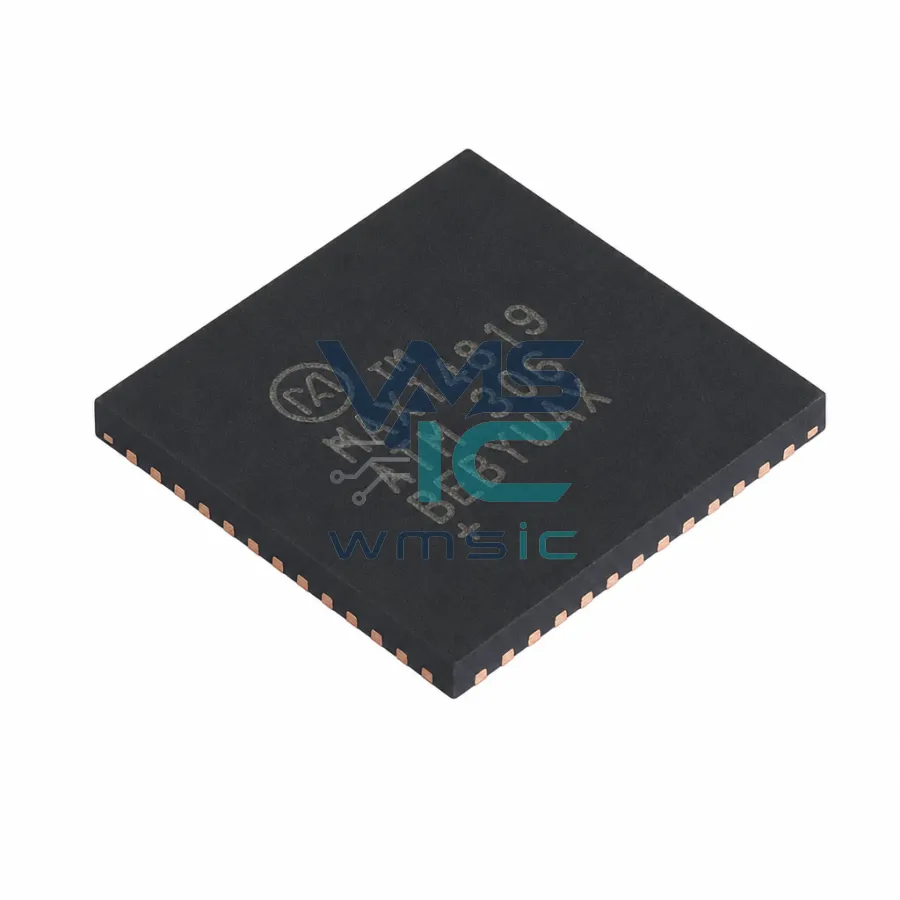 双通道IO-Link主收发器带集成帧处理器和L+电源控制器 MAX14819ATM TQFN-48-EP(7x7)