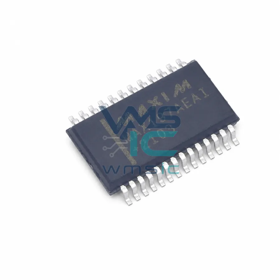 多量程、单+5V、12位数据采集系统，带8+4总线接口 MAX197AEAI SSOP-28
