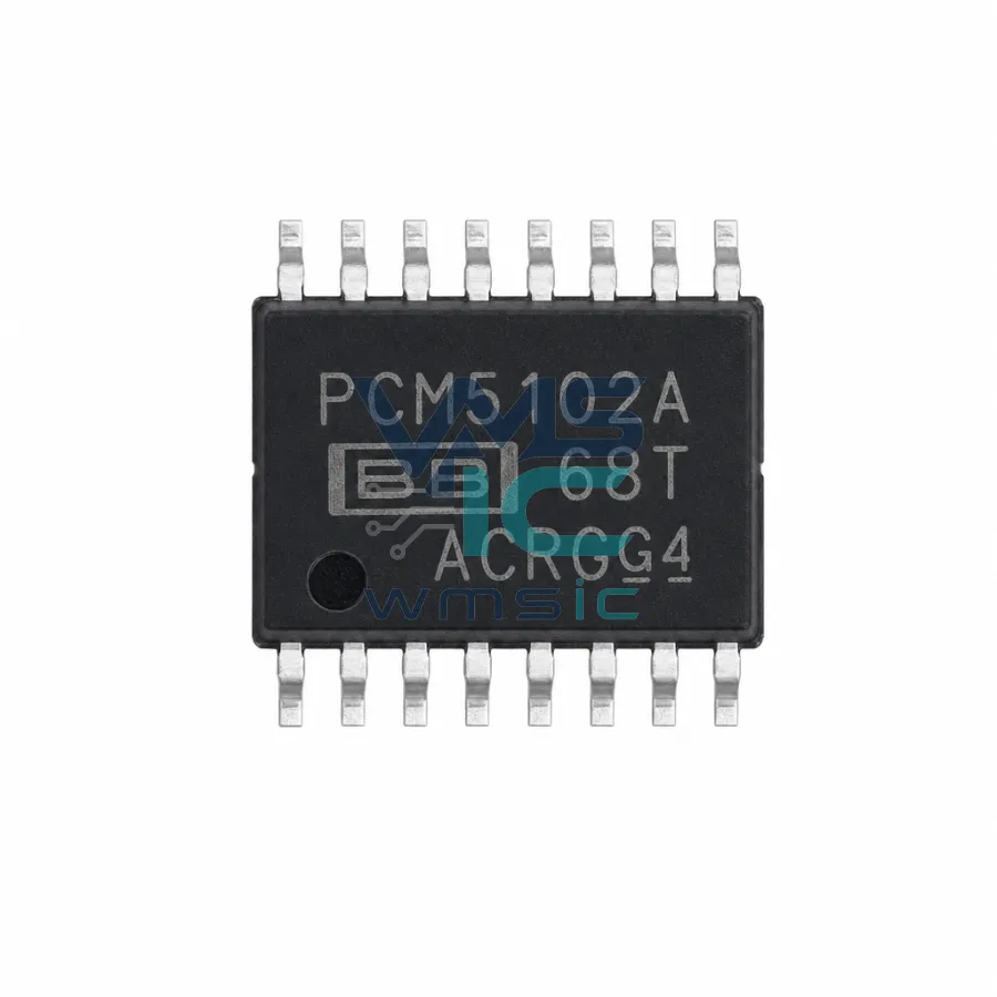 具有PLL和32位、384kHz PCM接口的2.1VRMS音频立体声DAC PCM5102APWR TSSOP-20