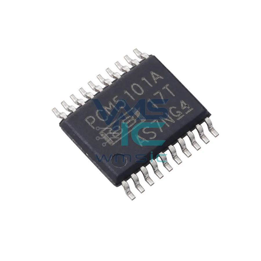 PCM5102A, PCM5101A, PCM5100A 2.1VRMS 112/106/100dB 音频立体声DAC PCM5101APW TSSOP-20