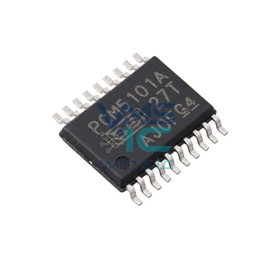 PCM5102A, PCM5101A, PCM5100A 2.1VRMS 112/106/100dB 音频立体声DAC PCM5101APWR TSSOP-20