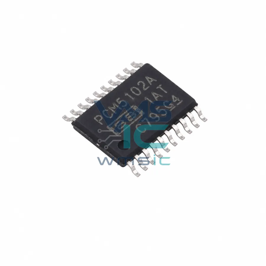PCM5102A, PCM5101A, PCM5100A 2.1VRMS 112/106/100dB 音频立体声DAC PCM5102APW TSSOP-20