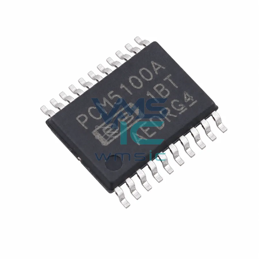 PCM5102A, PCM5101A, PCM5100A 2.1VRMS 112/106/100dB 音频立体声DAC PCM5100APW TSSOP-20