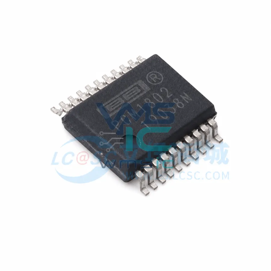 PCM1802 单端输入 24 位 96 kHz 立体声 A/D 转换器 PCM1802DB SSOP-20