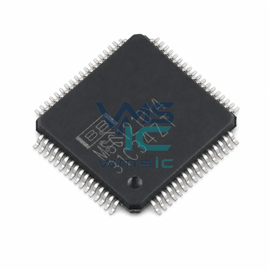 带8051微控制器和闪存的精密模数转换器（ADC） MSC1210Y4PAGR TQFP-64(10x10)