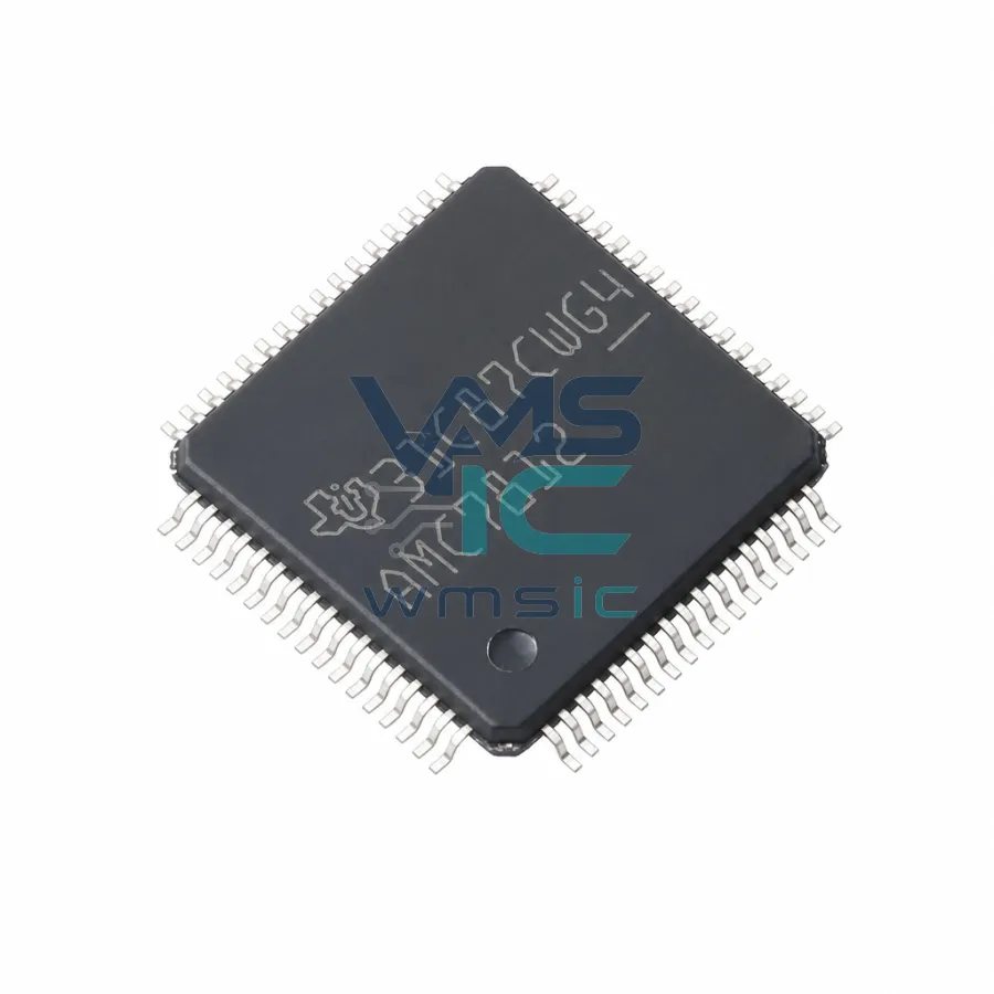 具有多通道模数转换器 (ADC)，数模转换器 (DAC) 和温度传感器的 12 位模拟监视和控制解决方案 AMC7812SPAPR HTQFP-64(10x10)