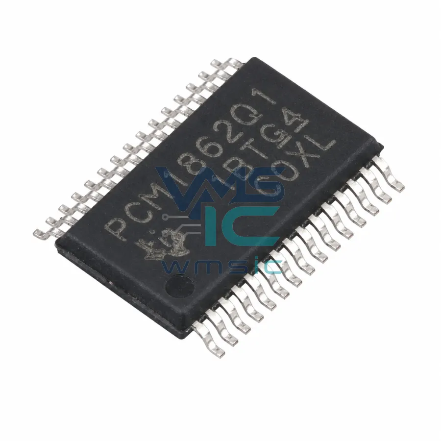 汽车级，4通道或2通道，192kHz音频ADC PCM1862QDBTRQ1 TFSOP-30-175mil
