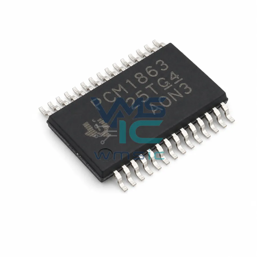 4通道或2通道192kHz音频ADC PCM1863DBT TFSOP-30-175mil