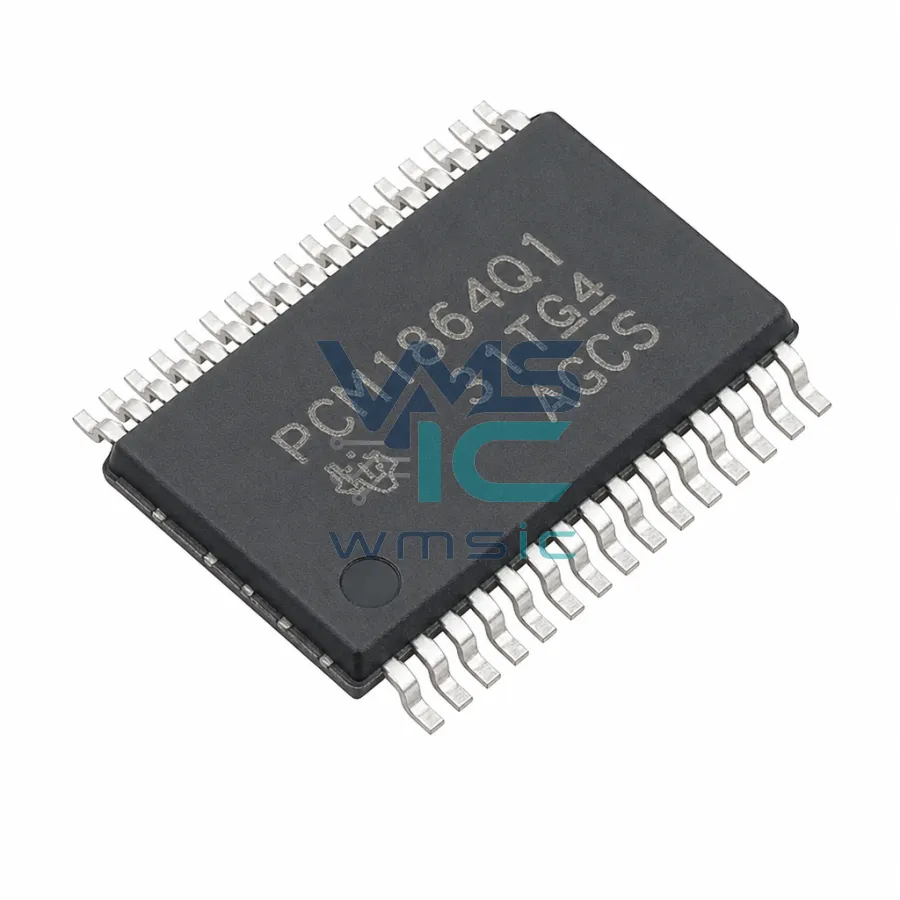 汽车用4通道或2通道192kHz音频ADC PCM1864QDBTRQ1 TFSOP-30-175mil