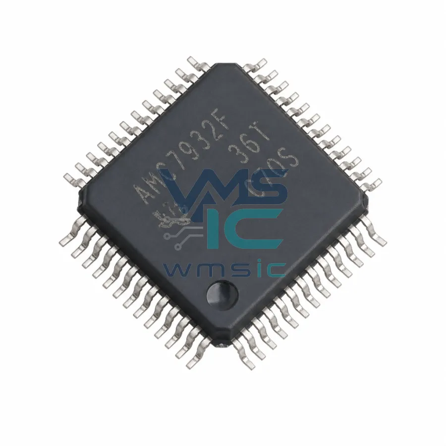 具有多通道 ADC、双极 DAC 和温度传感器的 32 通道 12 位模拟监控器和控制器 AMC7932FPHPR HTQFP-48