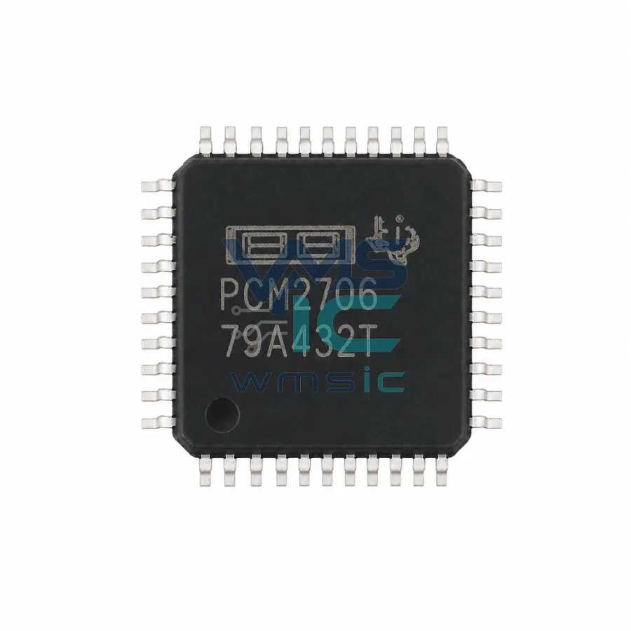 立体声音频DAC帶USB接口 PCM2706PJT TQFP-32(7x7)