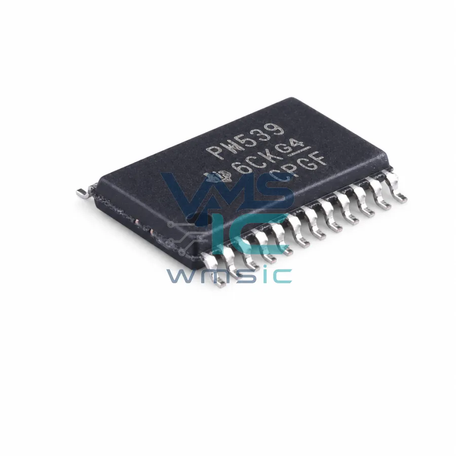 TCA9539 低電壓16位 I²C 和 SMBus 低功耗 I/O 扩展器，帶中断输出、复位引脚和配置寄存器 TCA9539PWR TSSOP-24
