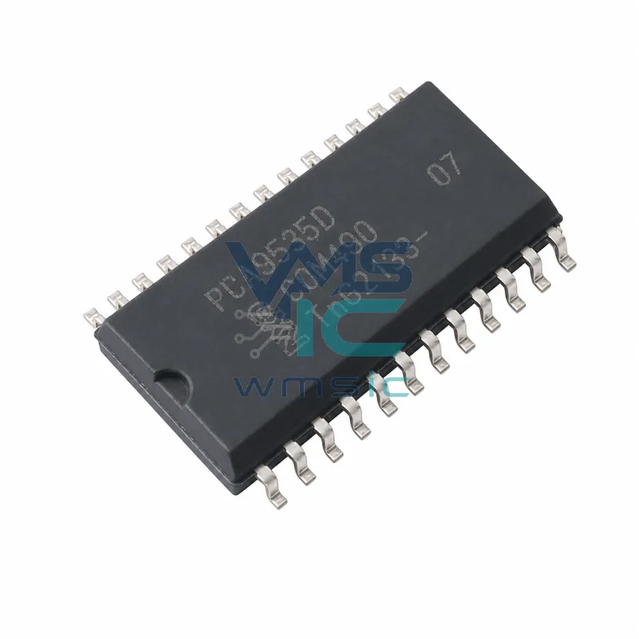 PCA9535D 16-Bit Low Power I2C and SMBus I/O Port with Interrupt SOIC24 PCA9535D SO-24-300mil