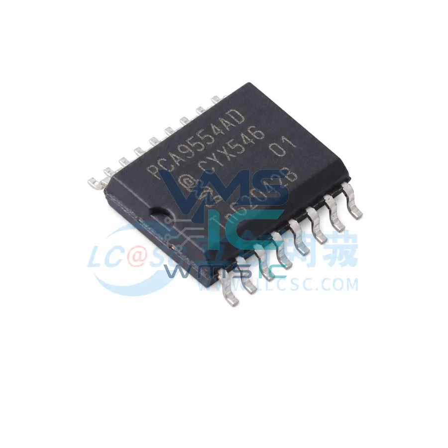 PCA9554AD 8-Bit I2C and SMBus I/O Port with Interrupt SOIC16 PCA9554AD SO-16-300mil