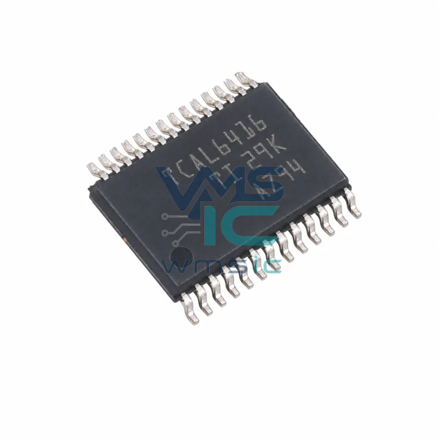 TCAL6416PWR 16-Bit I2C SMBus I/O Expander with Interrupt Output TSSOP24 TCAL6416PWR TSSOP-24