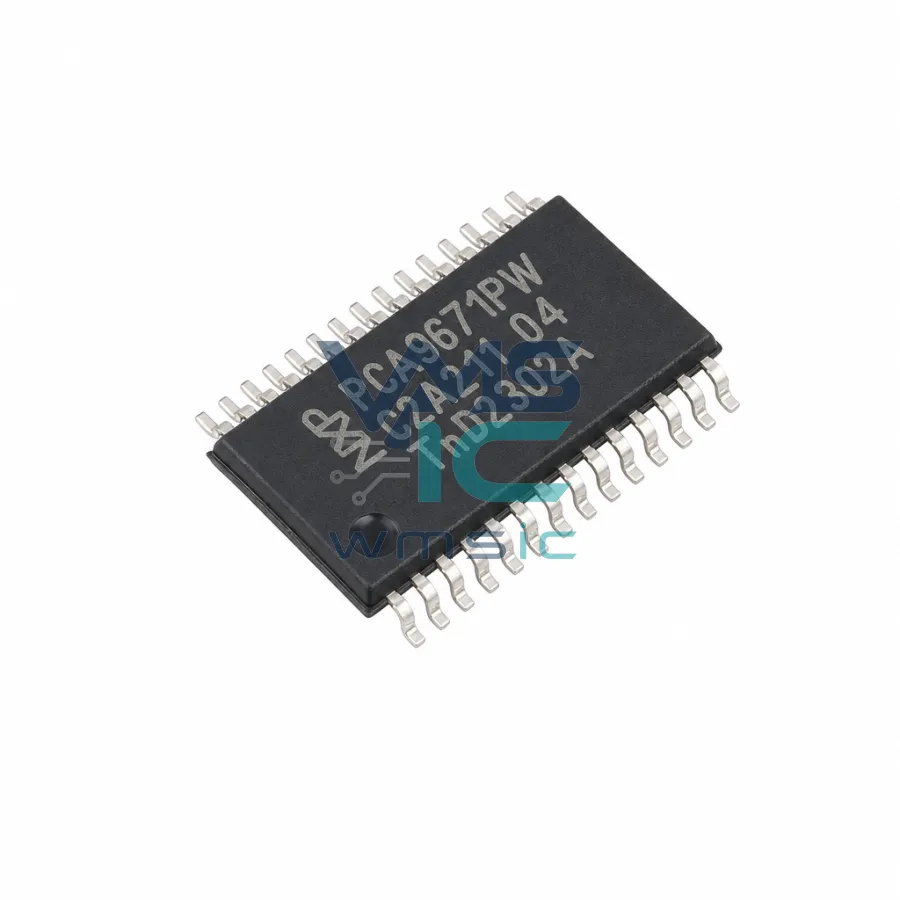 PCA9671PW 16-Bit Remote I/O Expander for Fm+ I2C Bus with Reset TSSOP24 PCA9671PW TSSOP-24