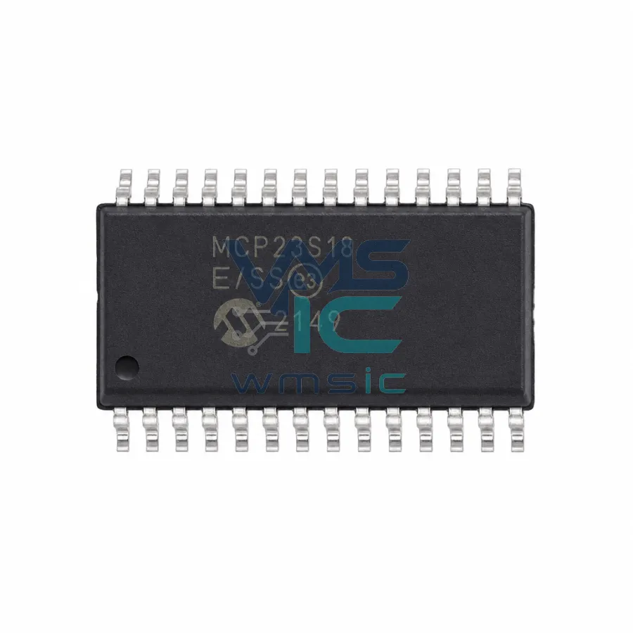 MCP23S18T-E/SO 16-Bit I/O Expander with Open-Drain Outputs SOIC28 MCP23S18T SOIC-28-300mil