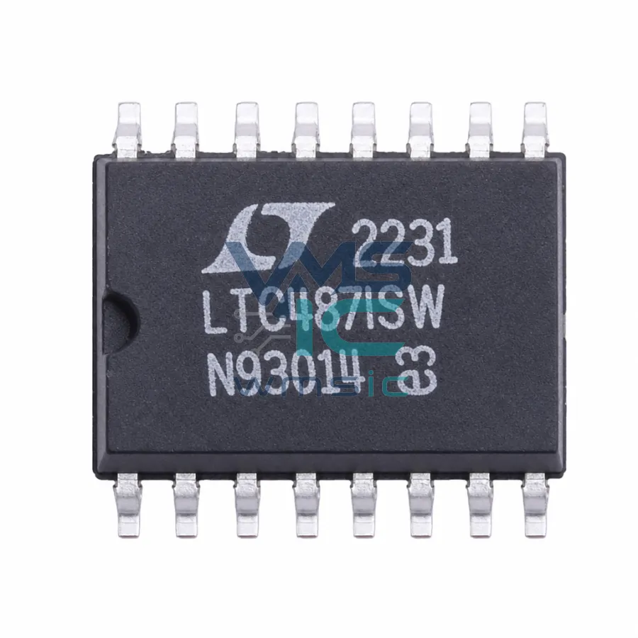 LTC487ISW#PBF Quad Low Power RS485 Driver LTC487ISW SO-16-300mil