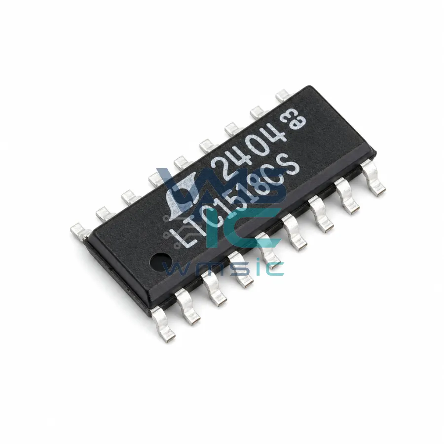 LTC1518CS#PBF 52Mbps Precision Delay Quad RS485 Line Receiver LTC1518CS SO-16
