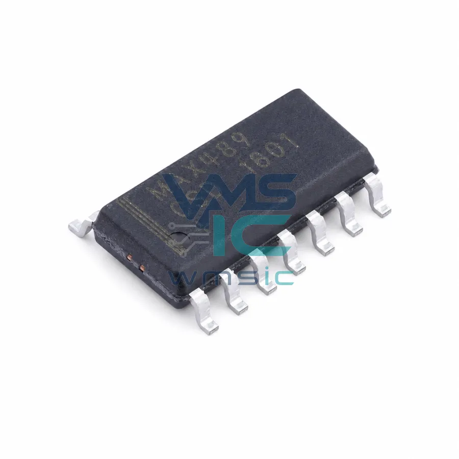 MAX489CSD+T Low Power Slew-Rate Limited RS-485/RS-422 Transceiver MAX489CSD SOIC-14