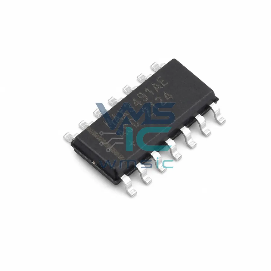MAX3491真RS-485/RS-422收發器 MAX3491AEASD SO-14